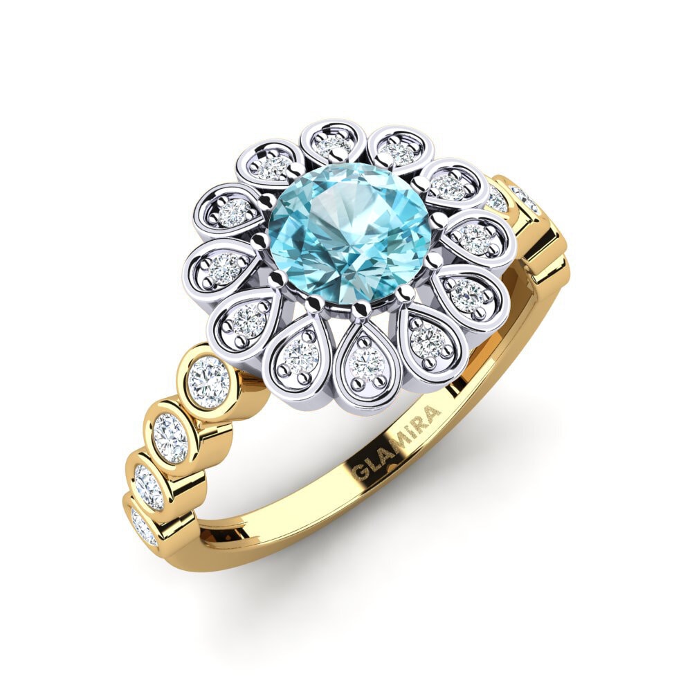 Blue Zircon Ring Cikliption