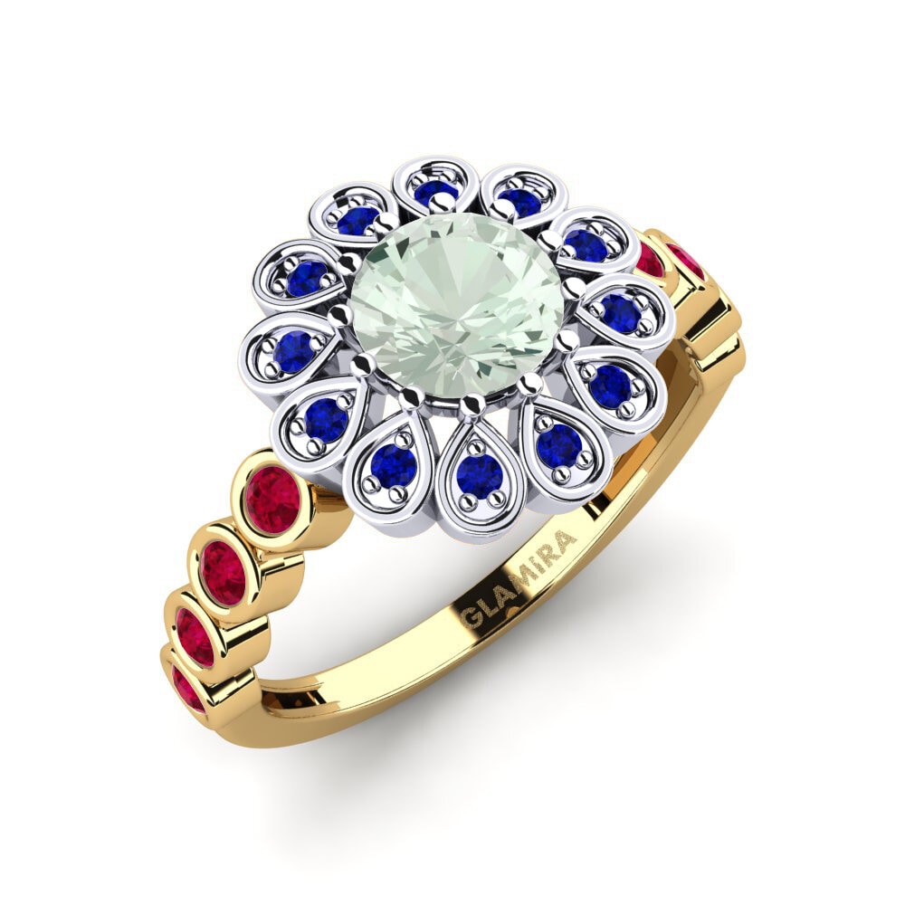 Green Amethyst Ring Cikliption