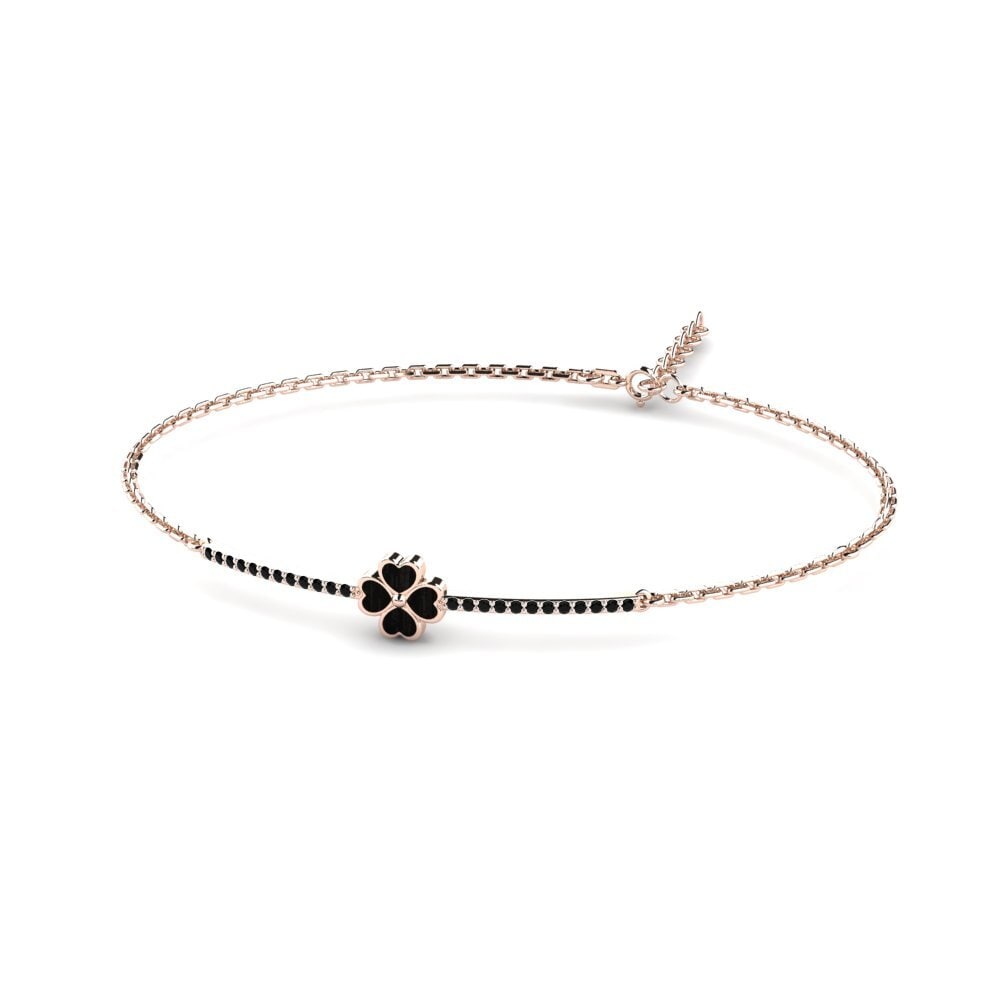 Black Sapphire Women's Bracelet Ciliaire