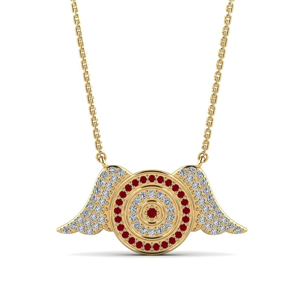 Red Zirconia Women's Necklace Ciliana