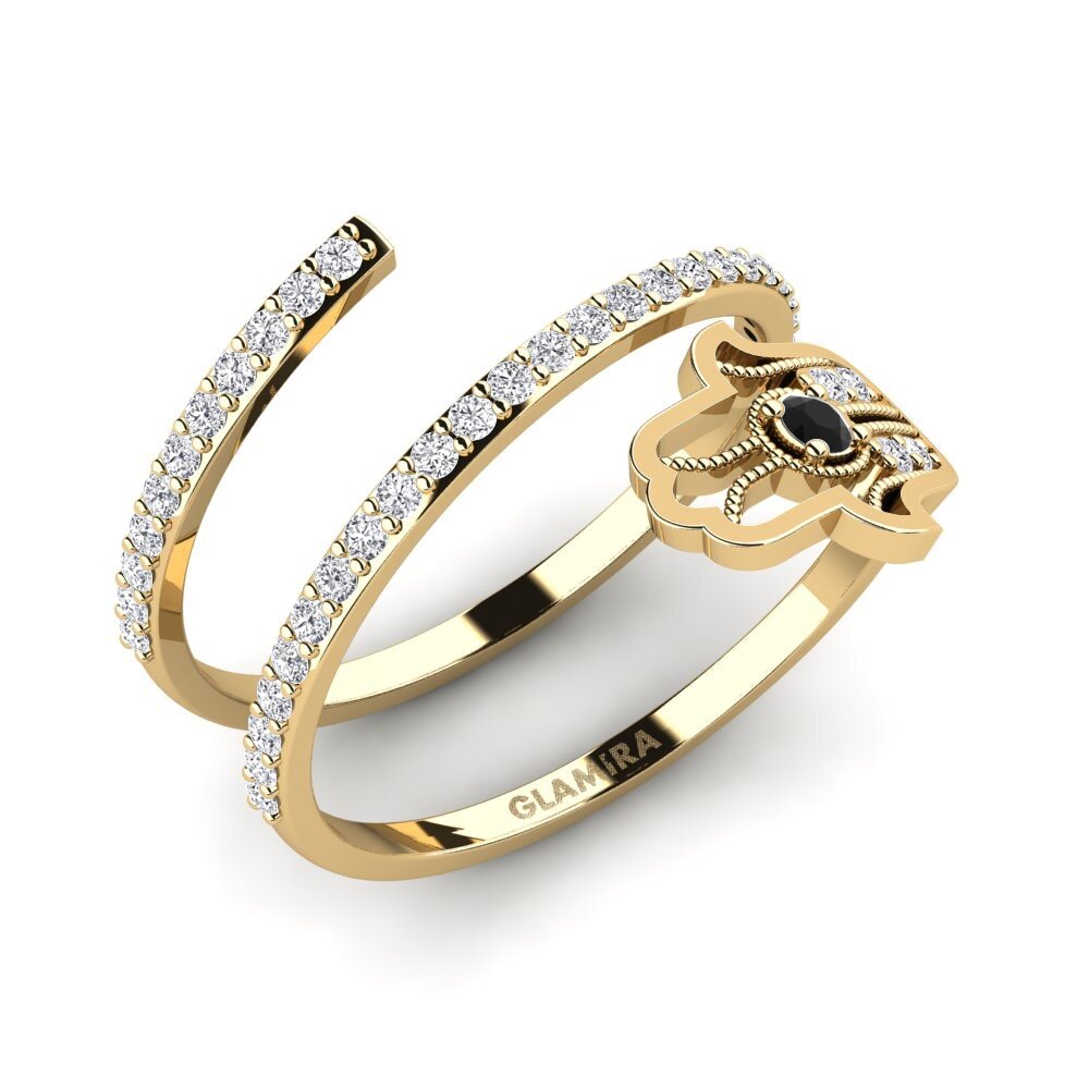 Black Onyx Ring Cinara