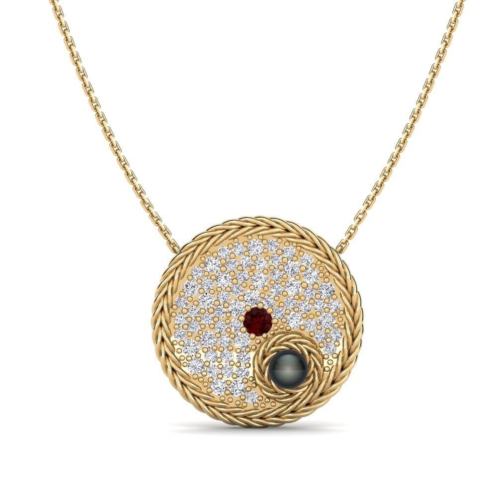 Garnet Women's Necklace Cincture