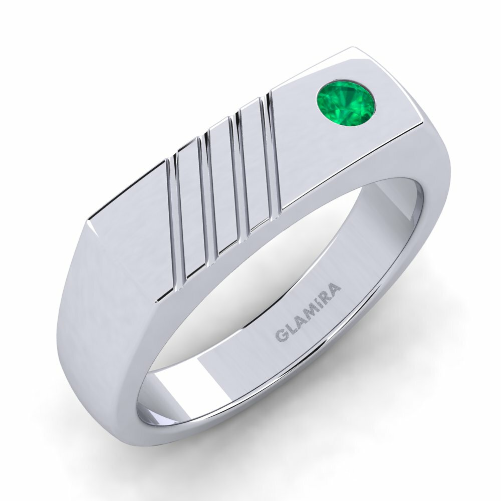 Emerald Men's Ring Ciprian