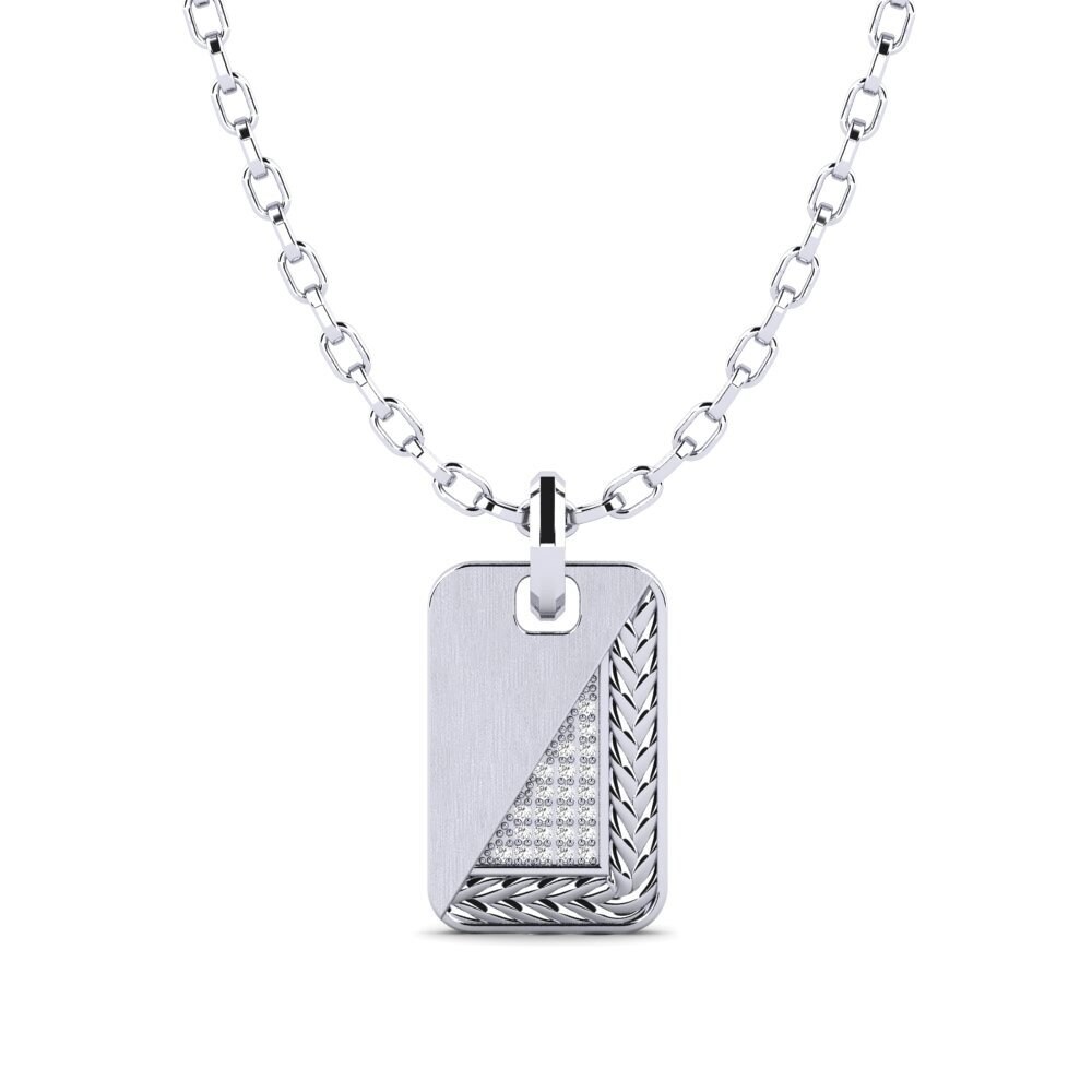 Platino 950 Colgante para hombre Citeaux
