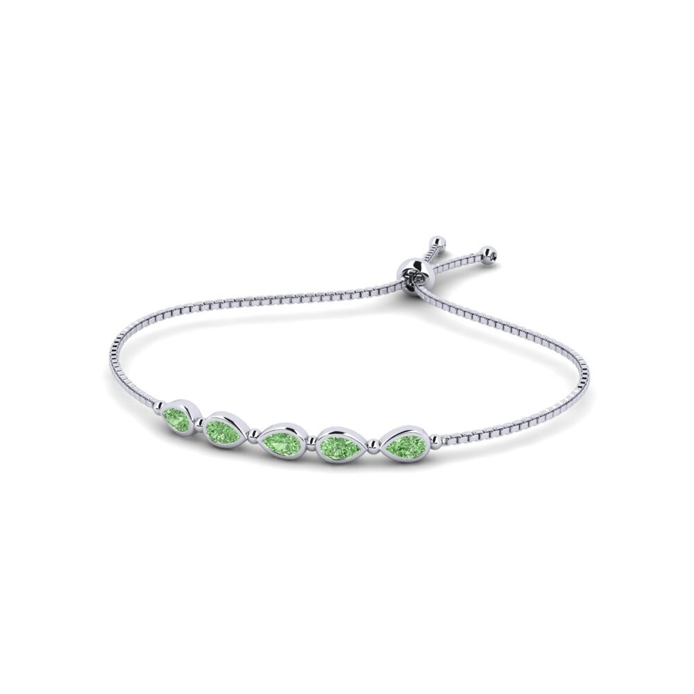 Green Diamond Women's Bracelet Claiel