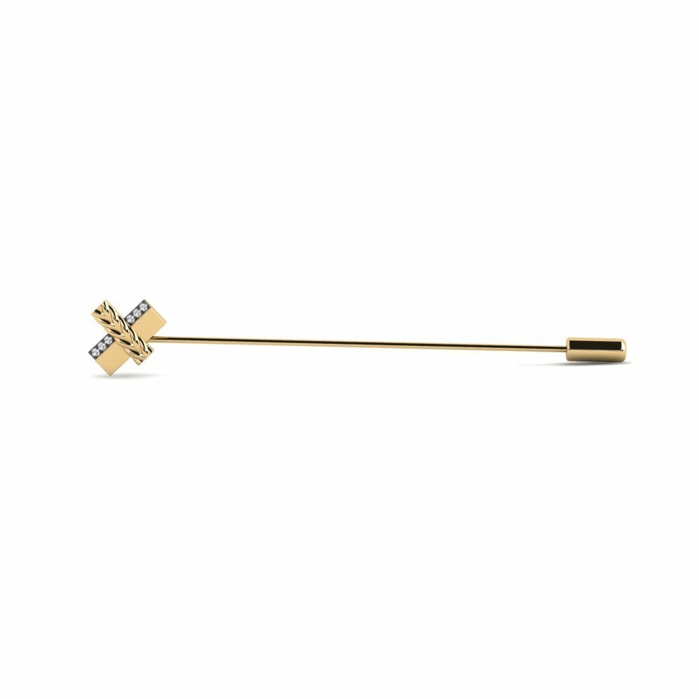 Lab Grown Diamond Lapel Pin Clamart