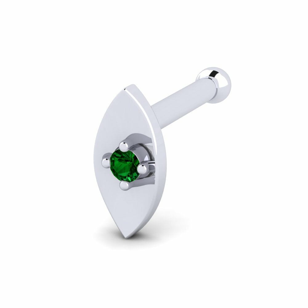 Groene Zirkoon Neus Pin Clameral