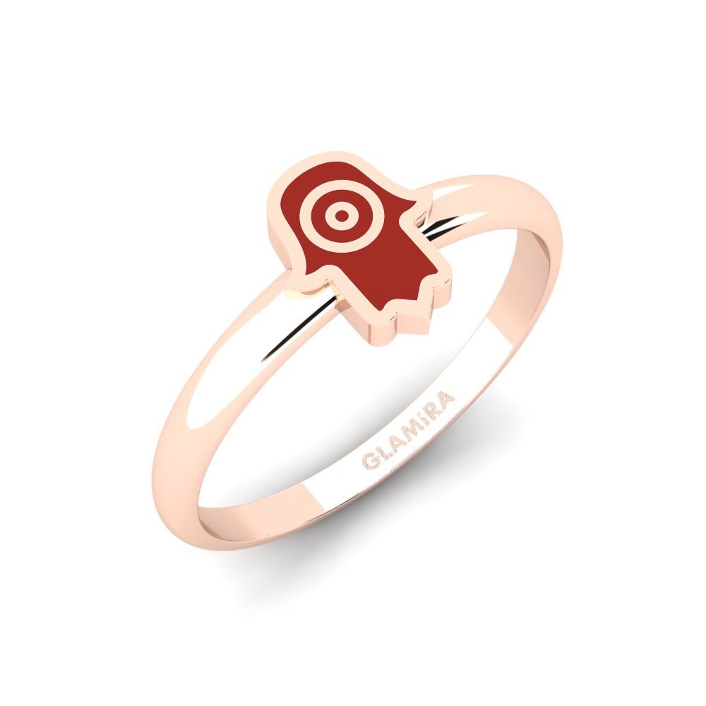 14ct Rose Gold Ring Clammy