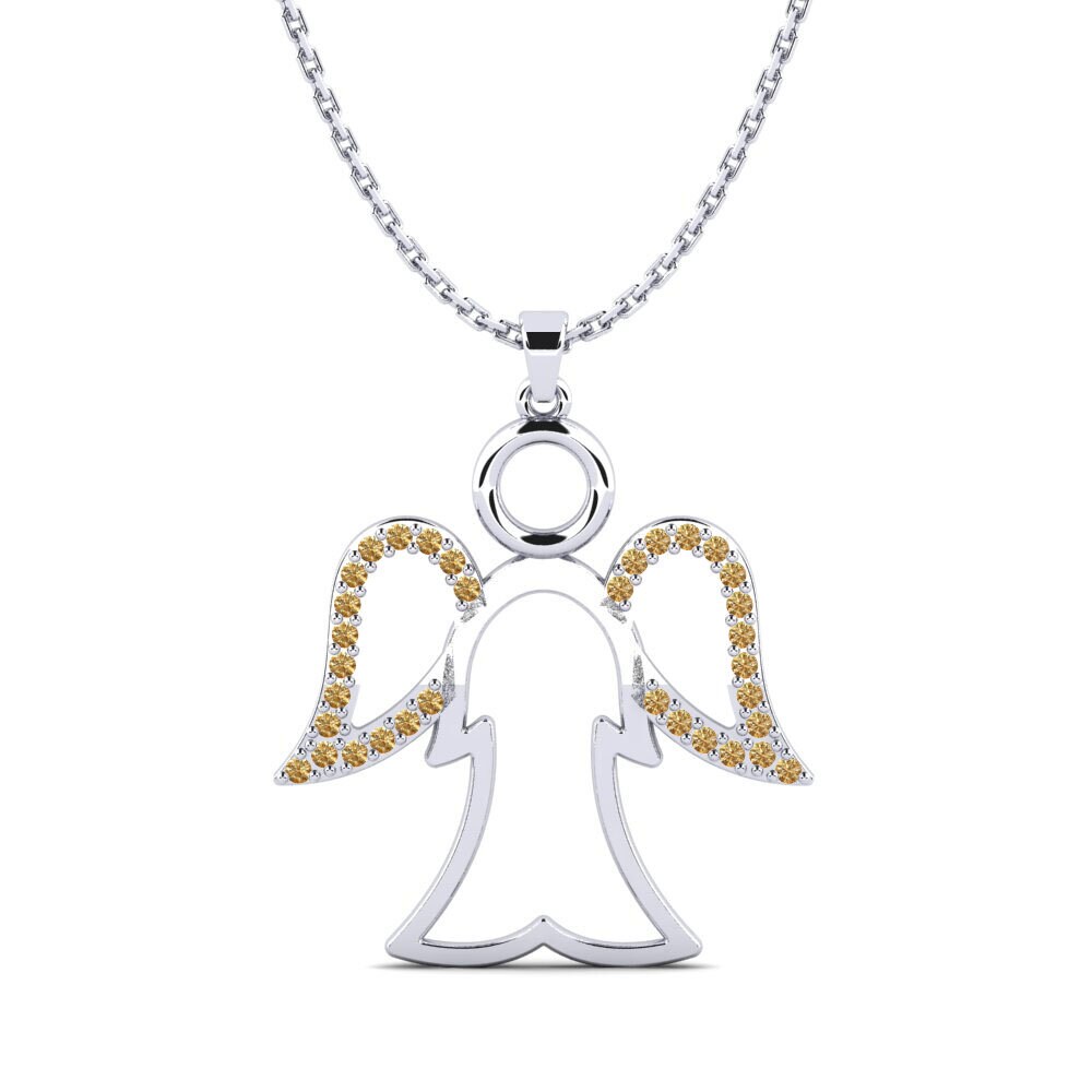 Brown Diamond Women's Pendant Claresta