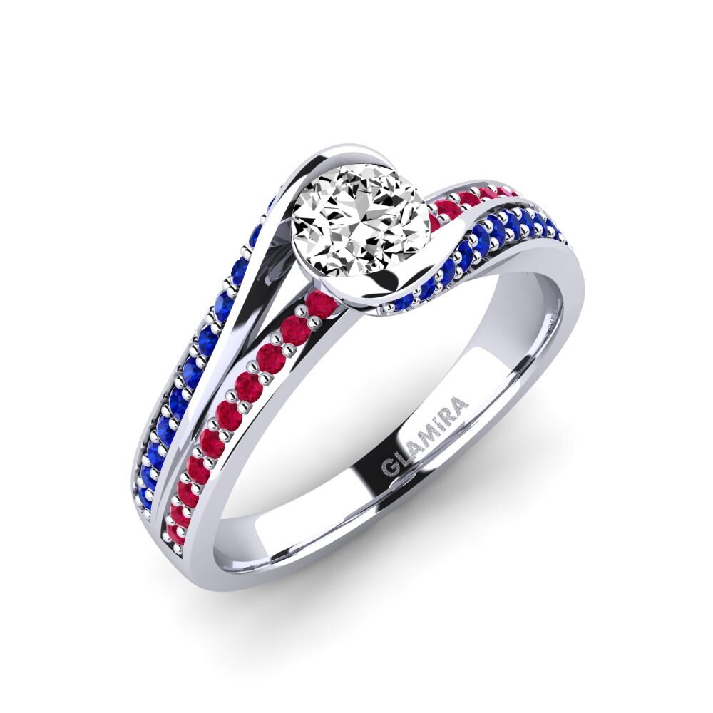 Moissanite Engagement Ring Clariss