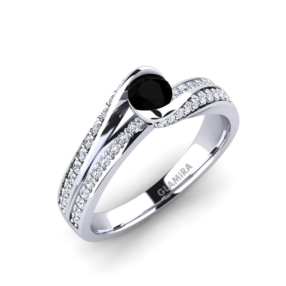 Zwarte Diamant Verlovingsring Clariss 0.25 crt