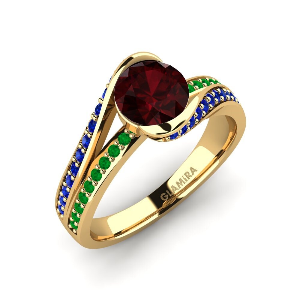 585 Gult Guld Forlovelsesring Clariss 1.0 crt