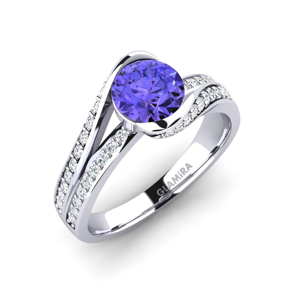 Tanzanite Engagement Ring Clariss 1.0 crt