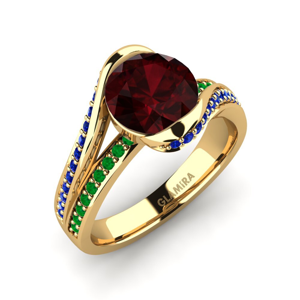 Granate Anillo de compromiso Clariss 2.0crt