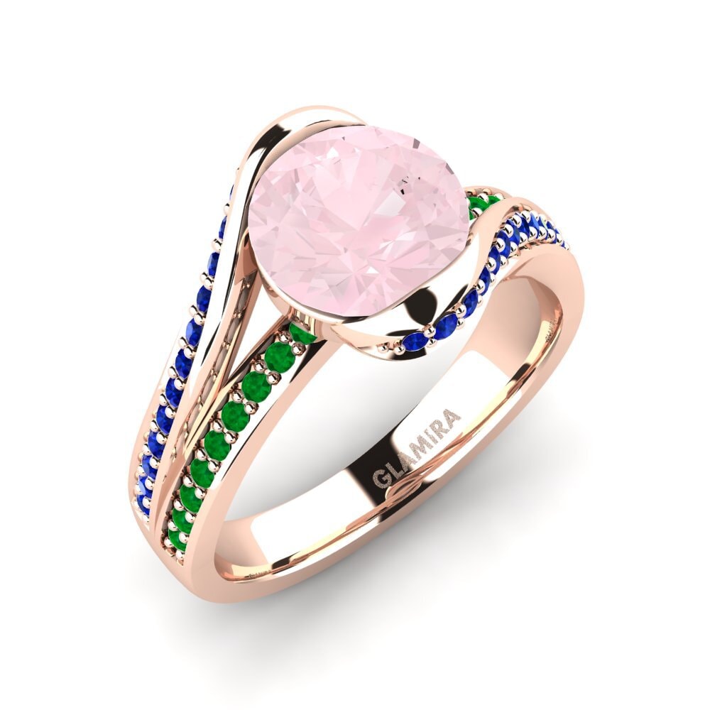 14K Rood Goud Verlovingsring Clariss 2.0crt