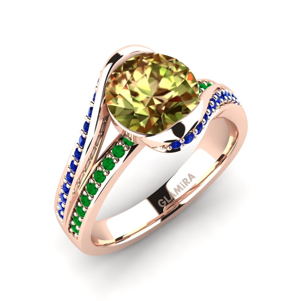 14ct Rose Gold Engagement Ring Clariss 2.0 crt
