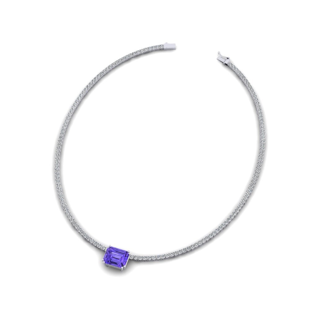 Collar Tanzanite Necklaces