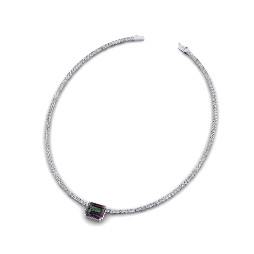 Mystic Topaz Collier Clarkia