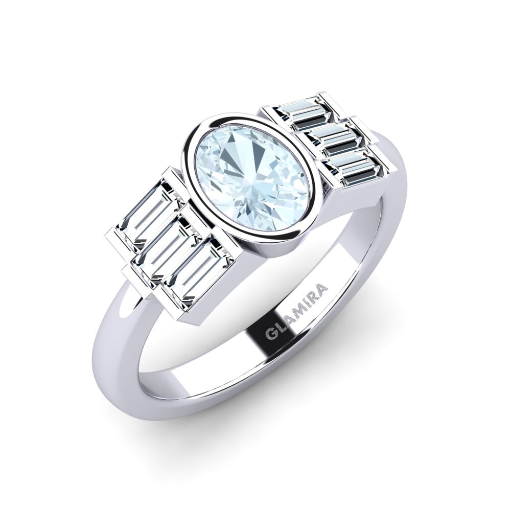 Aquamarine Engagement Ring Cleansing