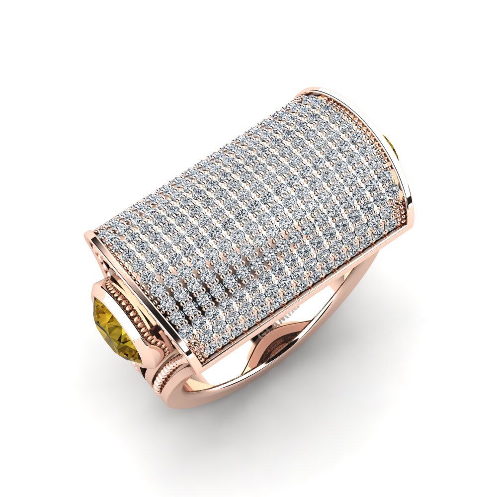 Brown Zircon Ring Cleitus