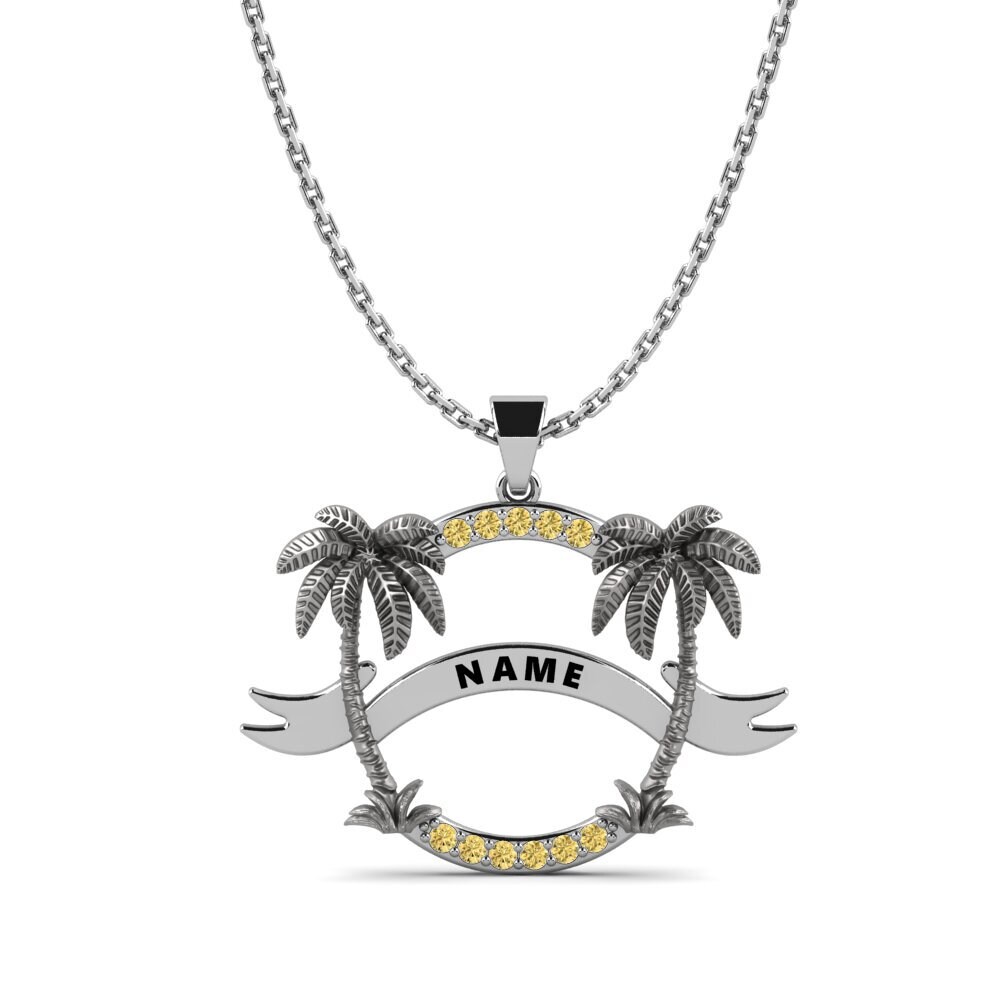 Yellow Diamond Women's Pendant Clerigos