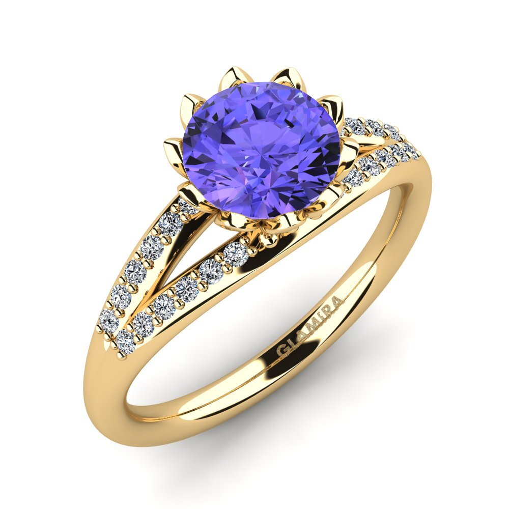 Tanzanite Women's Ring Clom