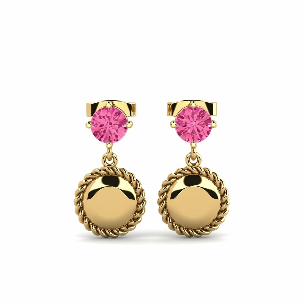 Pink Tourmaline Women's Earring Cloques
