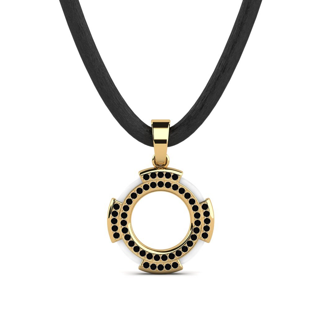 9k Oro Amarillo Colgante para hombre Clute