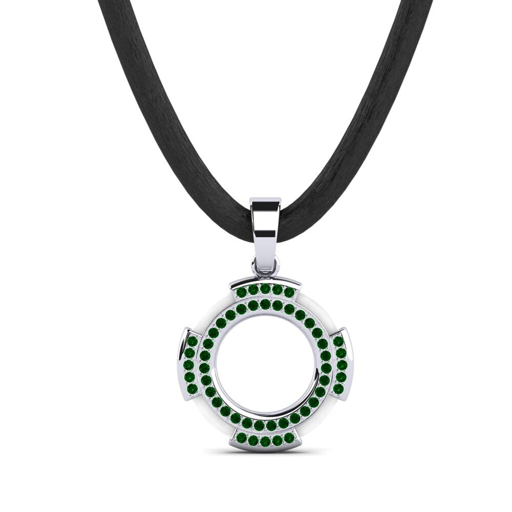 Green Zirconia Men's Pendant Clute