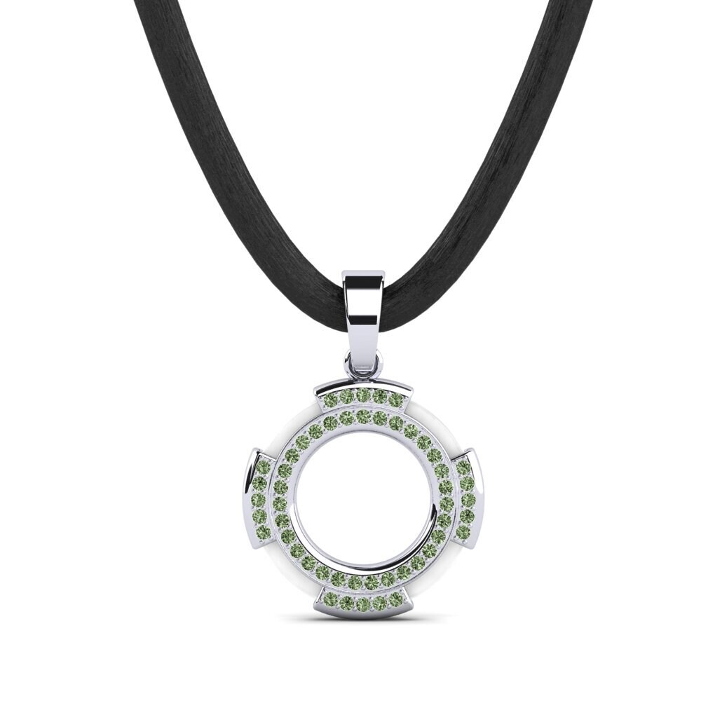 Green Diamond Men's Pendant Clute