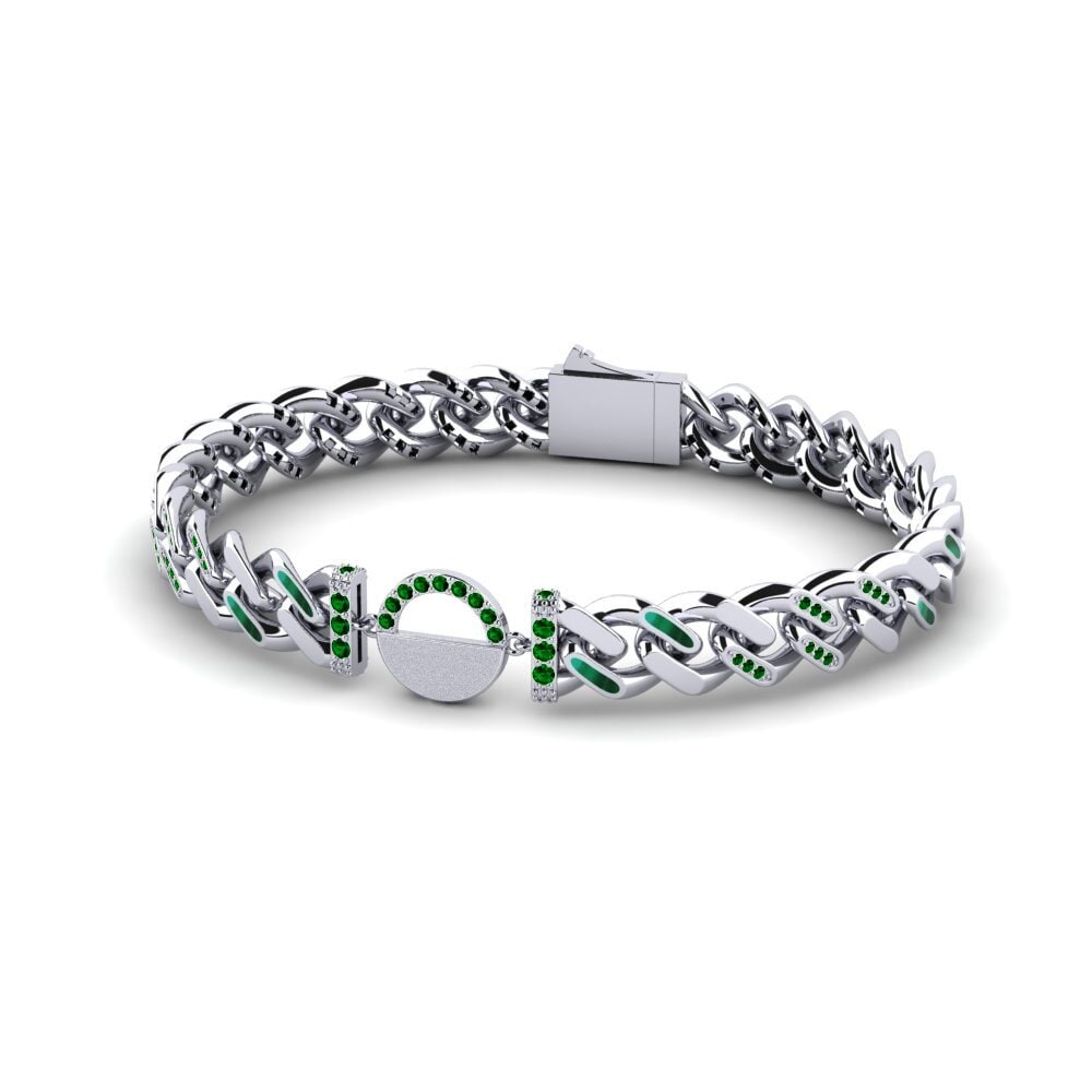 Green Zirconia Bracelet Coatord