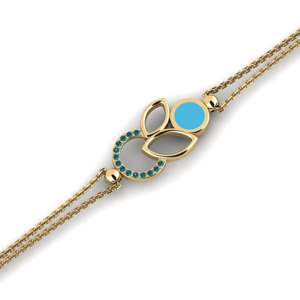 Blue Diamond Women's Bracelet Cochered
