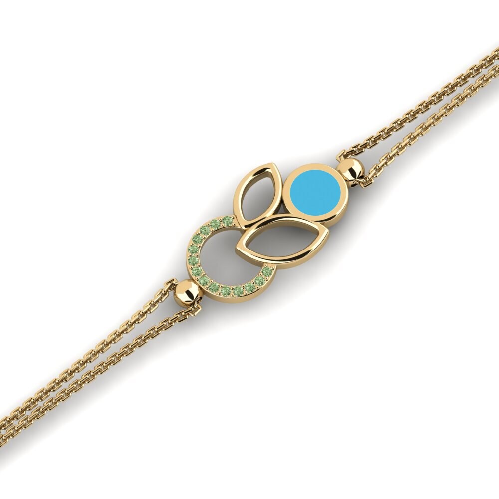 Green Diamond Women's Bracelet Cochered