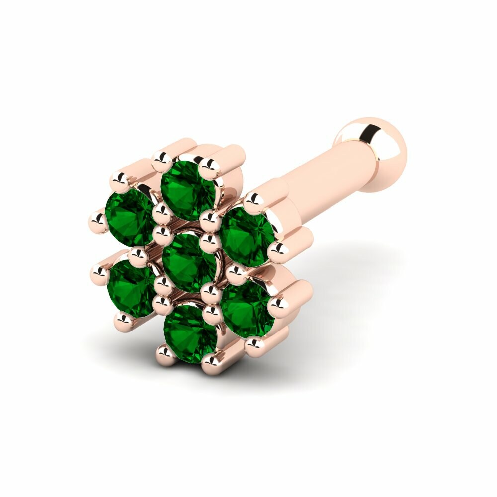 Groene Zirkoon Neus Pin Cochin