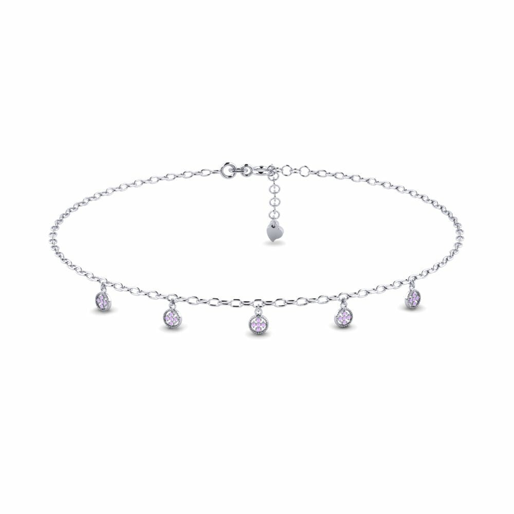 Damen fußkette Codger Amethyst