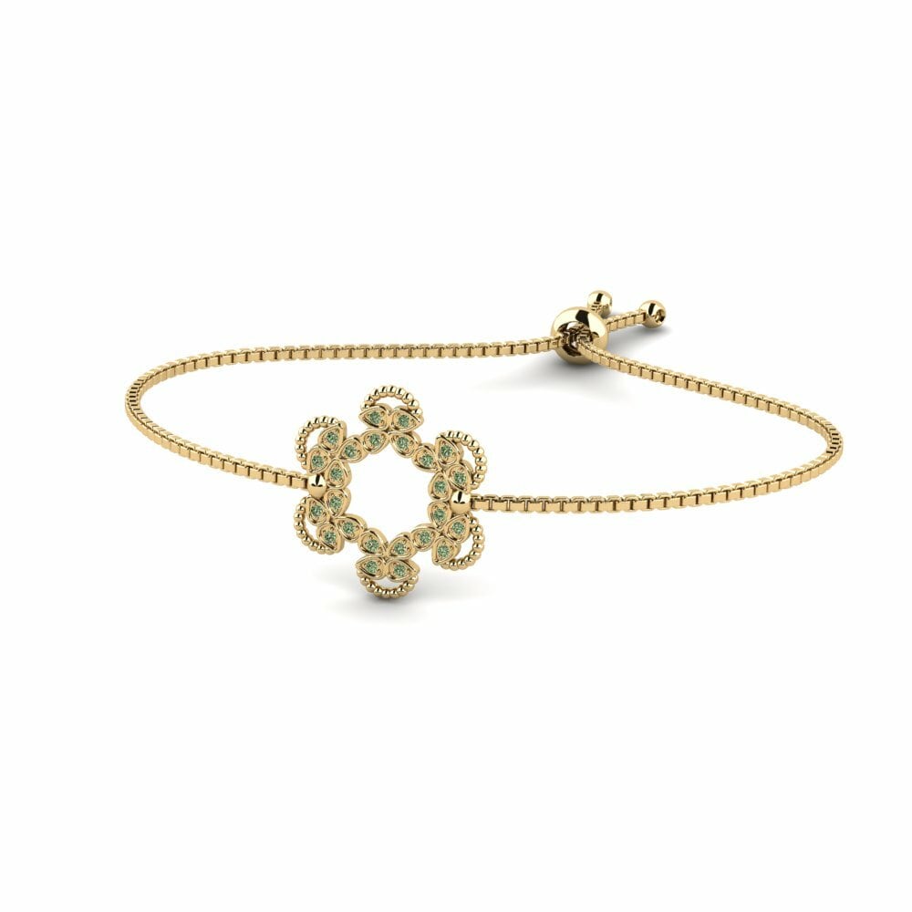 Diamant Vert Bracelet pour femme Cogra