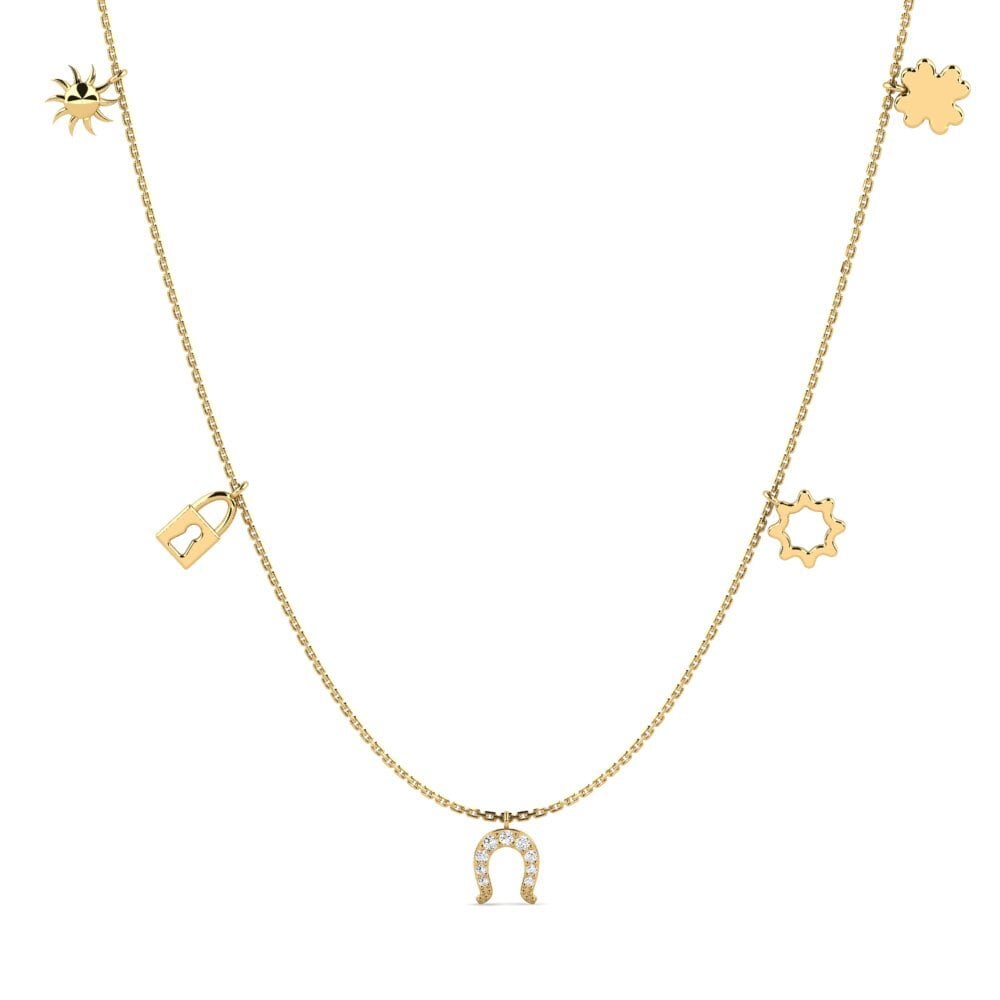 Moissanita Collar de Mujer Colby