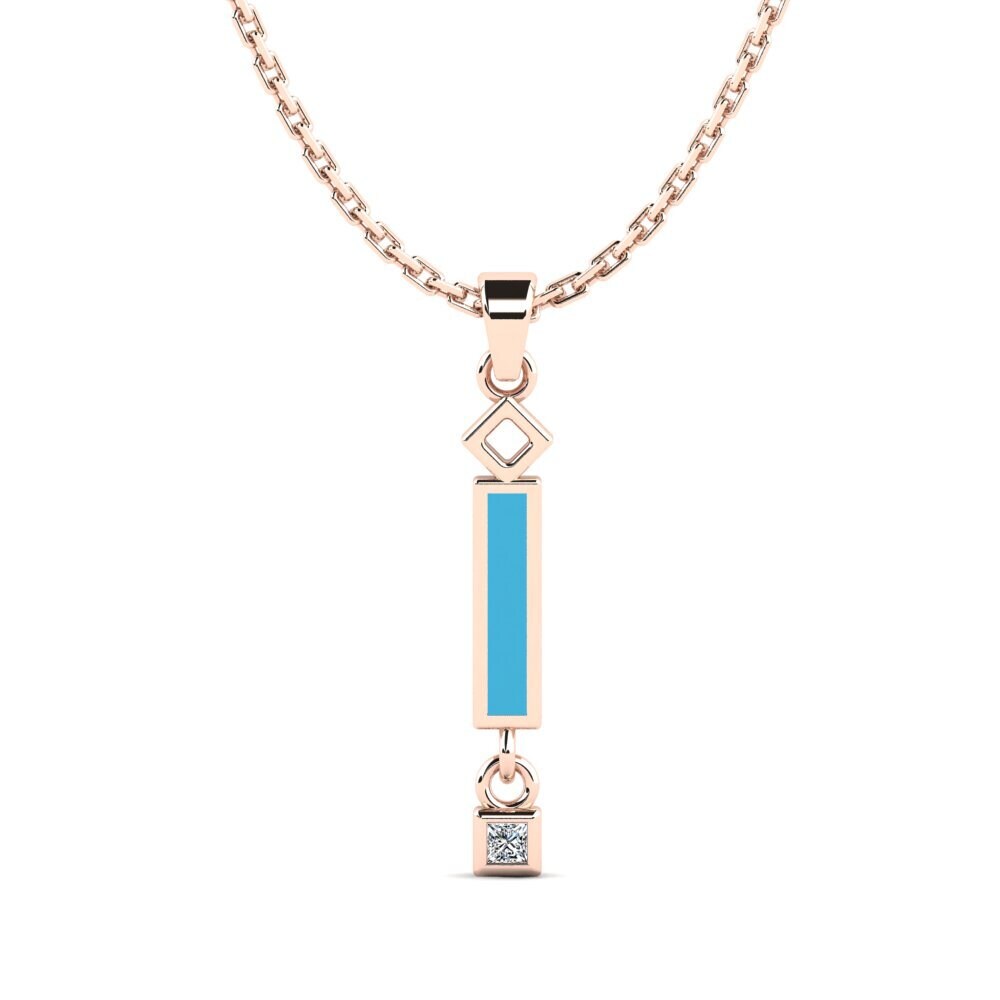 14ct Rose Gold Women's Pendant Coleg