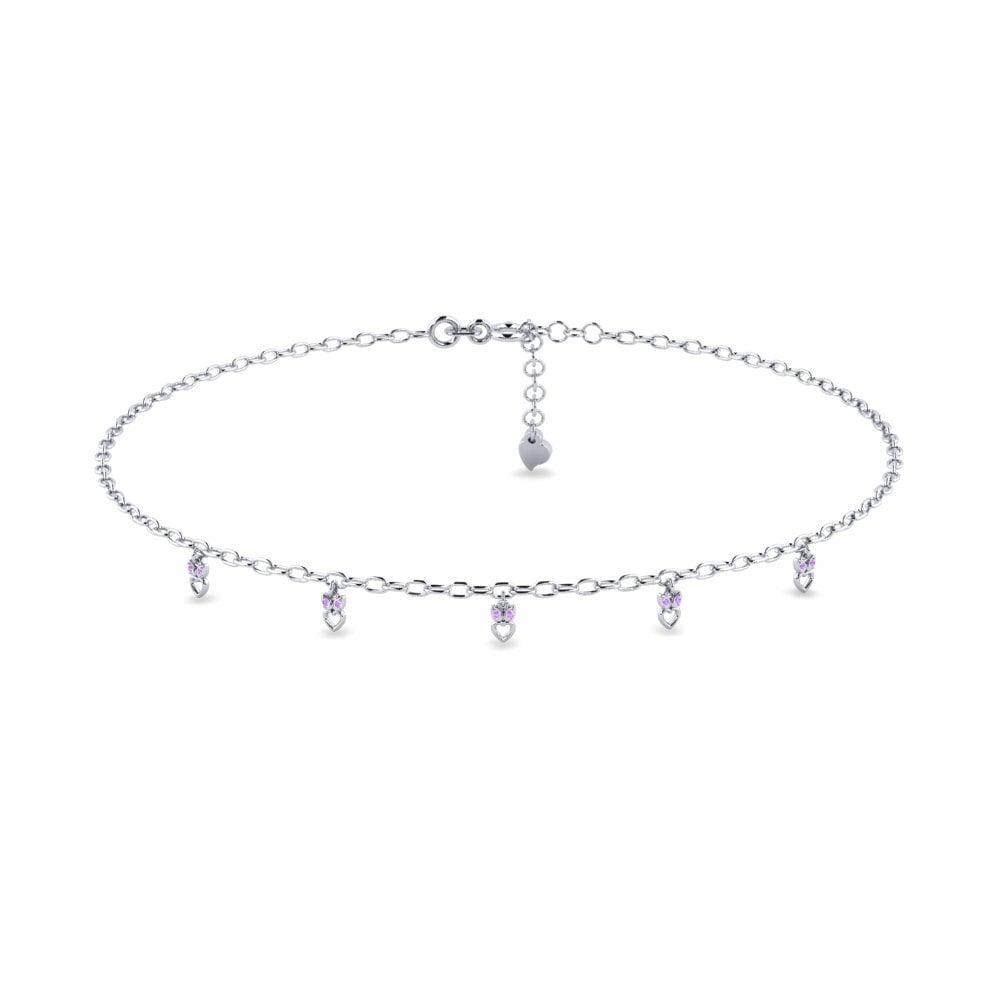 Amethyst Women's Anklet Colet