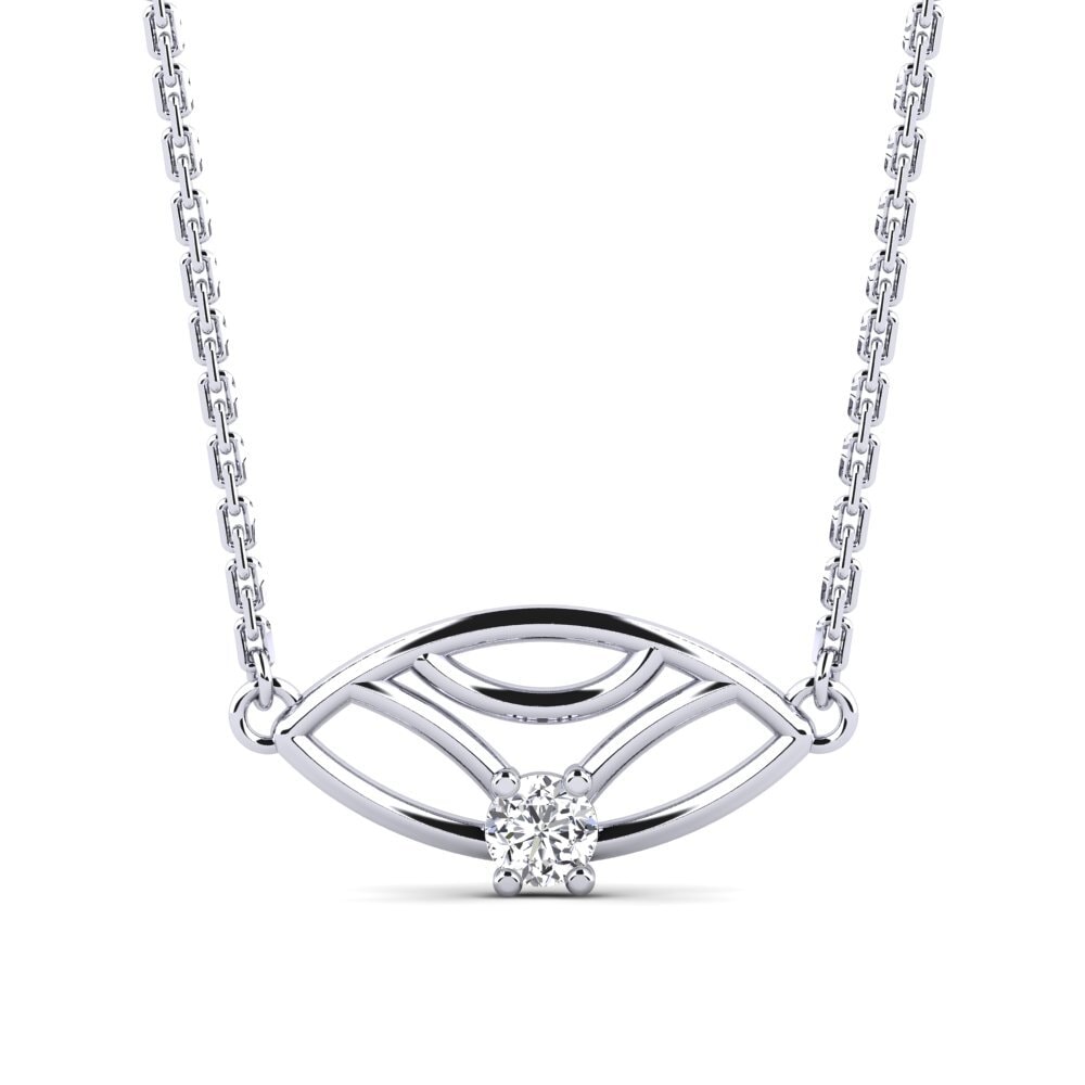 Moissanita Collar de Mujer Colibril