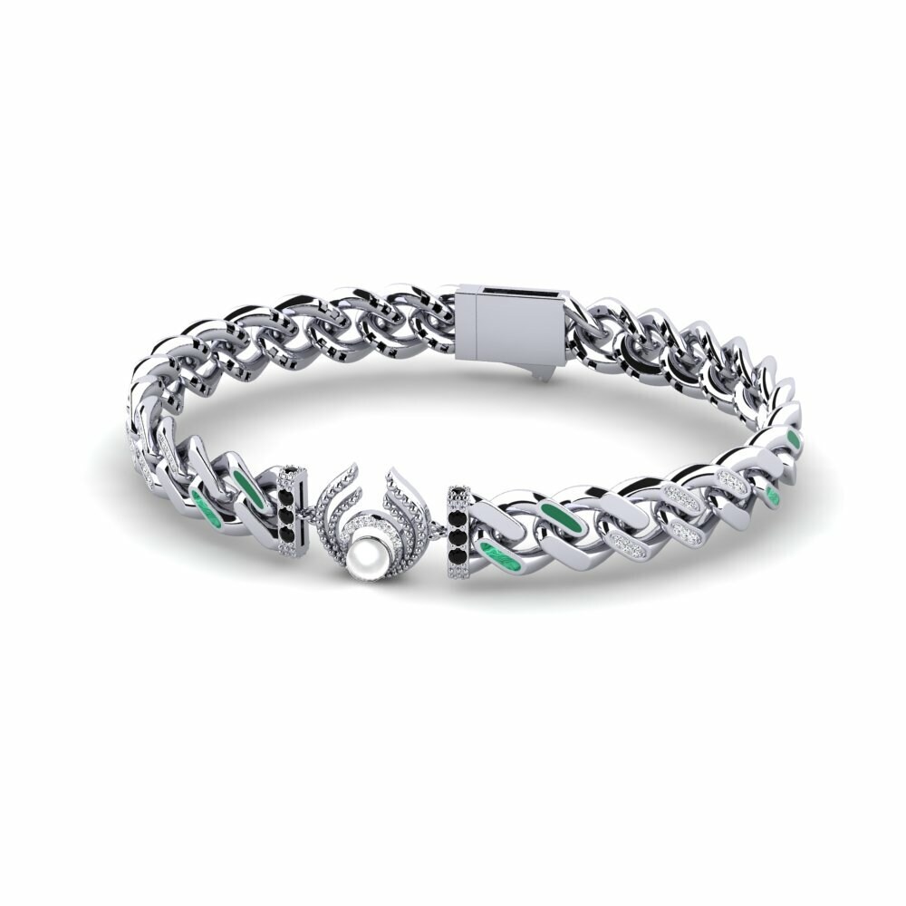 Diamant Noir Bracelet pour femme Collaris