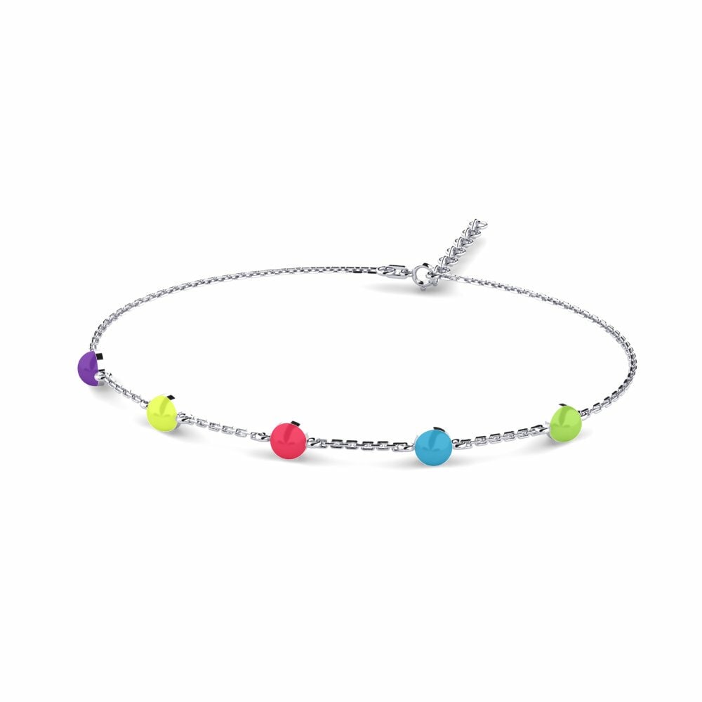 Pulsera Colorado Platino 950