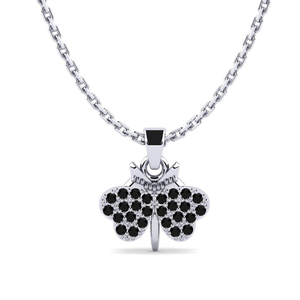 Onyx Noir Pendentif pour femme Complairel