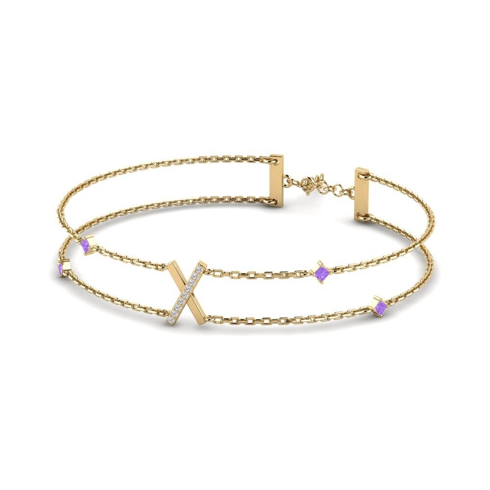 Amethyst Women's Bracelet Concurrent
