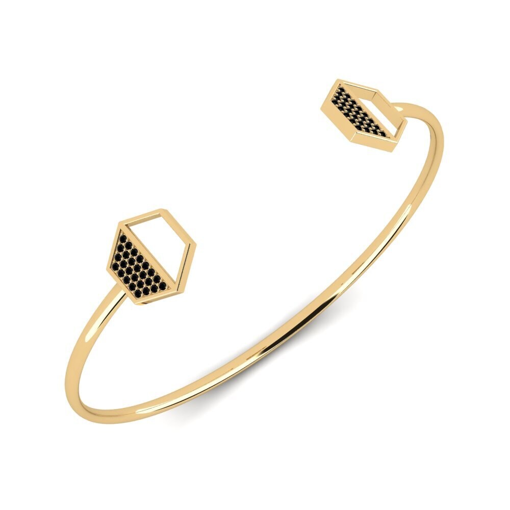 Saphir noir Bracelet pour femme Condledn