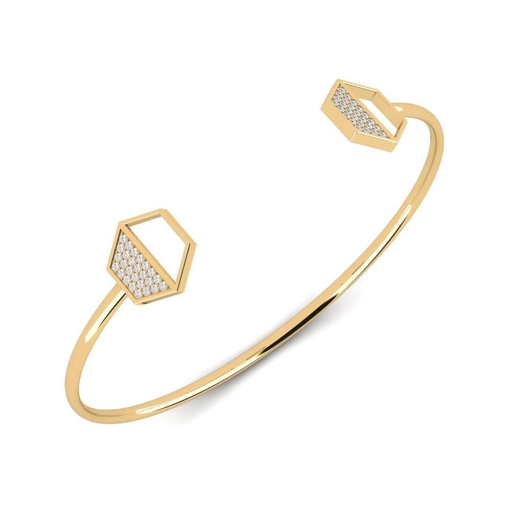 Moissanite Bracelet pour femme Condledn