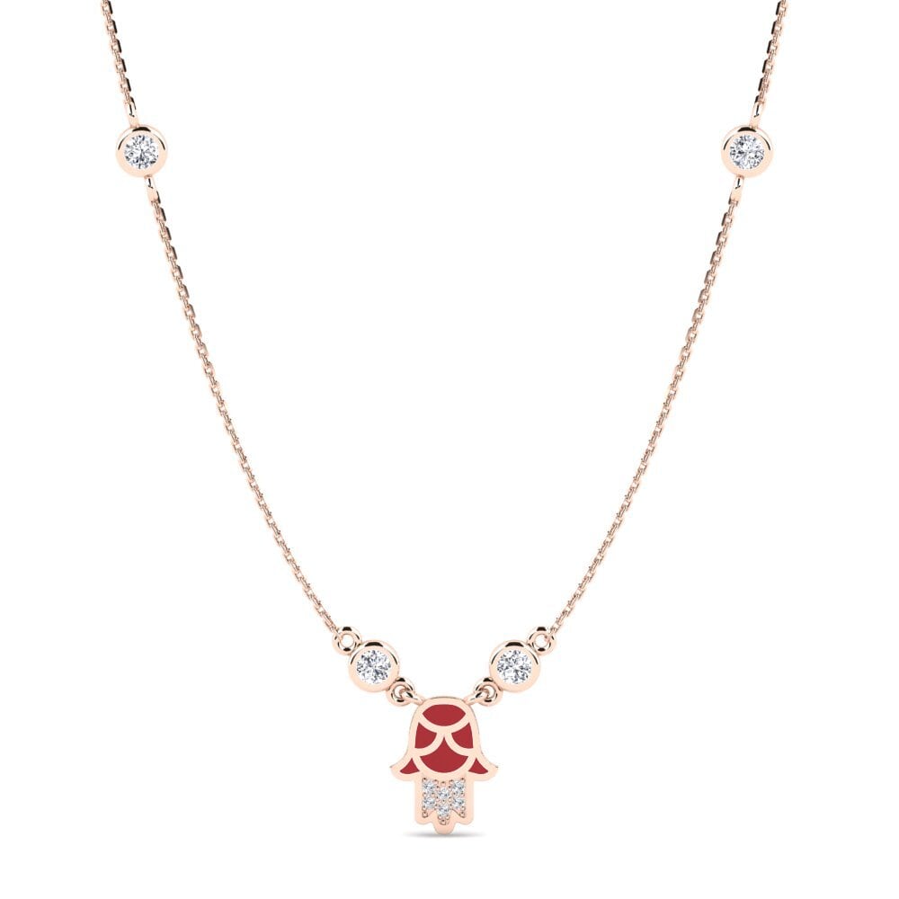 14ct Rose Gold Women's Necklace Confiar