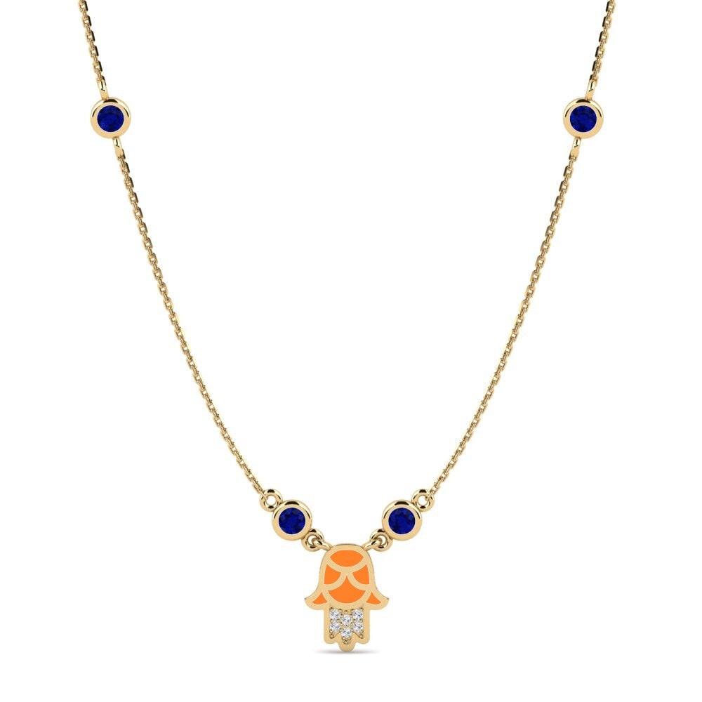 Zafiro Collar de Mujer Confiar