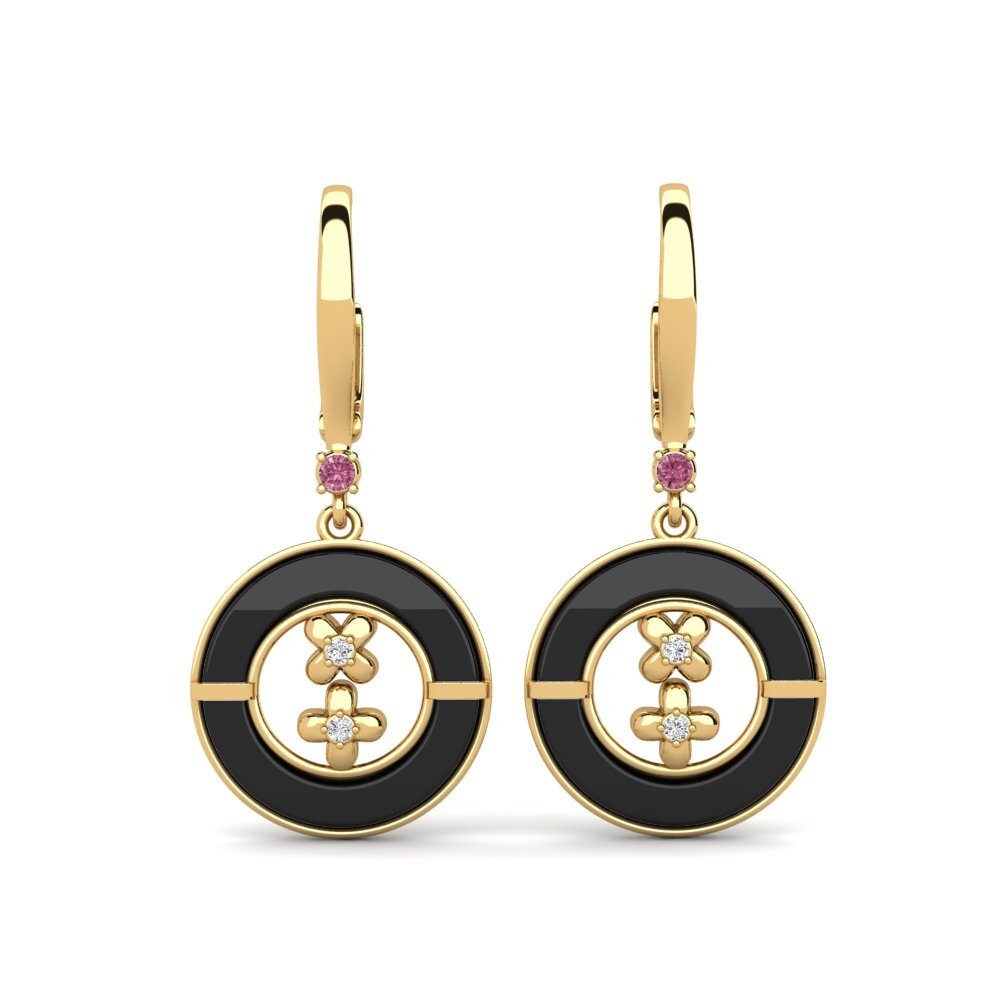 Rhodolite Garnet Women's Earring Connally