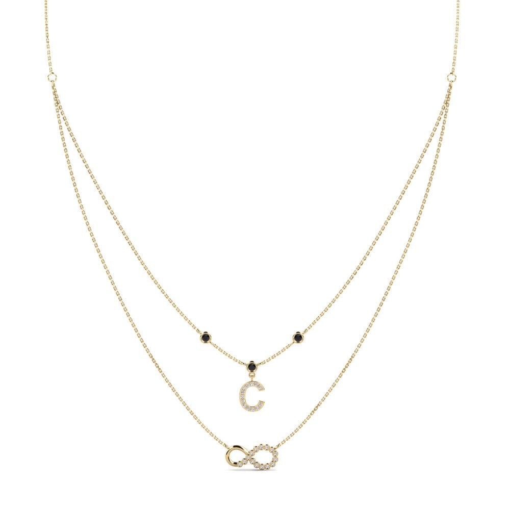Black Diamond Women's Necklace Connectat - C
